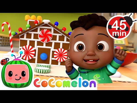 Cody's Christmas Gingerbread House! 🎄 | CoComelon Nursery Rhymes and Kids Songs | Animals for Kids