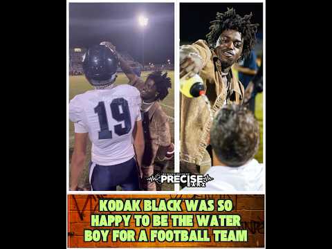 Kodak Black turns into a water boy for a football team #footballteam #waterboy #kodakblack