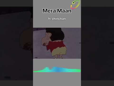 Mera Maan trending song in shinchan voice 😅 #shinchan #shorts #song #shortfeed #facts