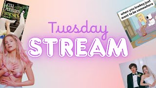 Pre-move livestream! (Meghan Trainor rebrand, BookTube is mad at me, Euphoria is still bad)