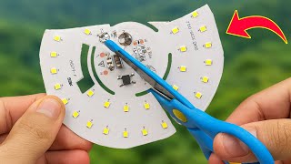 Small But Amazing Thing Inside LED Bulb That No One Know! Cut Up The LED And Take It Now