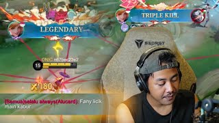 ADA AJA YANG NGAJAK BIKIN MAIN JADI SERIUS 😎 PADAHAL LAGI MAIN SANTAI-SANTAINYA - Mobile Legends