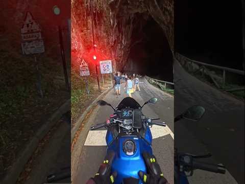 Bike enter to cave #shorts