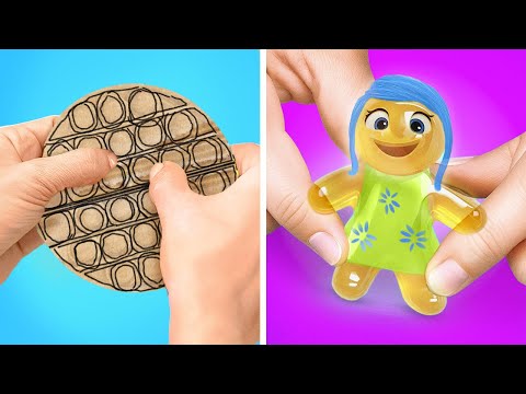 ANAK KAYA vs MISKIN ☀️ Tantangan Kreasi & Ide DIY Luar Biasa! Fidget Buatan Sendiri oleh 123 GO!