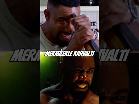 Mermilerle Kahvaltı Yapan Adam! #KodAdıSahin #viralvideo #film #shortvideo