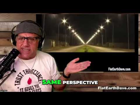 Flat Earth: Sunset & Streetlight Perspective Explained!
