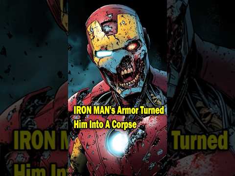 IRON MAN's Armor Turned Him Into A Corpse #shorts #ironman #marvel #marvelcomics