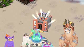 Powering up rare wubbox Air island