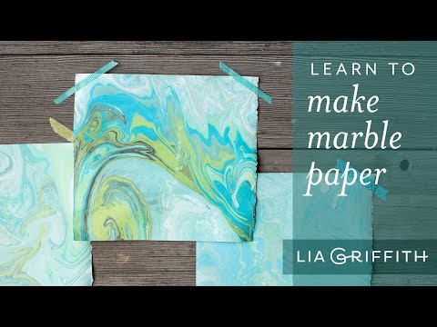 How to Marble Paper