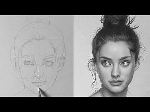 Portrait Drawing Time-lapse