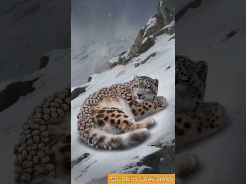 Millions Of Barnacles Injured A Poor Snow Leopard And It Was Successfully Rescued By Rescue Teams