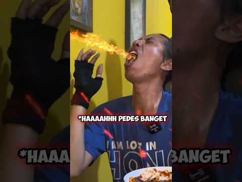 Makan Seblak terpedas didunia 🌶️