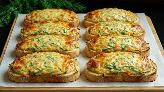 Sommerliches Vorspeise mit nur 1 Zucchini! Ein fantastisches Rezept, nach dem alle Nachbarn fragen.