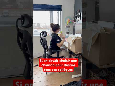 Si vous deviez choisir une chanson pour chaque collègue, ça serait quoi ? #trends #fyp #funny