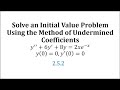 Solving Initial Value Problems
