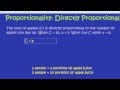 Directly Proportional Relationships in Mathematics