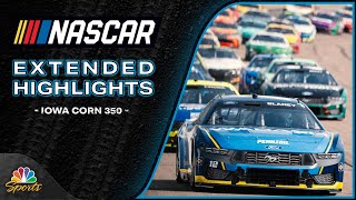 NASCAR Cup Series 2025: Iowa Corn 350 | EXTENDED HIGHLIGHTS | Motorsports on NBC