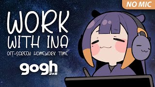 【Work With Inya】Grinding Away At Homework (Chatting In Text)【NO MIC】