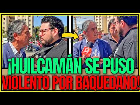 ¡¡GRAVÍSIMO!! Aucán Huilcamán SE PUSO AGRESIVO con Ciudadano por RETORNO DE GENERAL BAQUEDANO