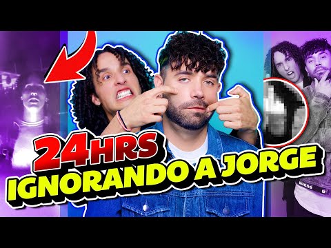24 HORAS IGNORANDO A JORGE DE LA PEOR MANERA *PELEAMOS*