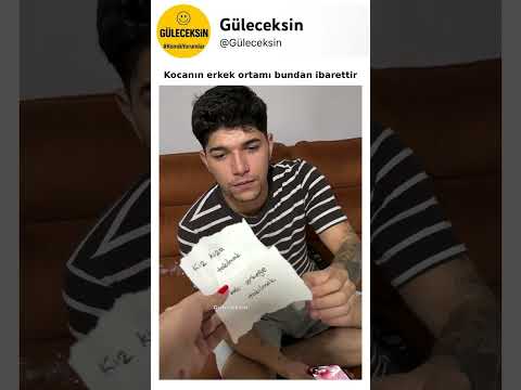 Kocanın erkek ortamı bundan ibarettir