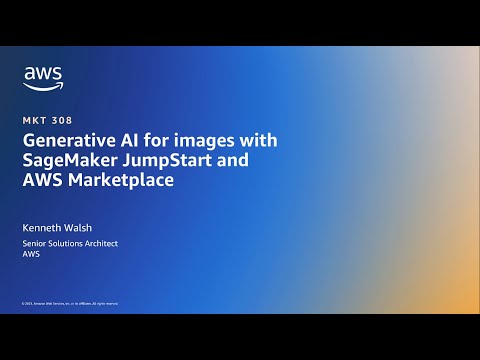 Generative AI for images with SageMaker JumpStart and AWS Marketplace | Amazon Web Services