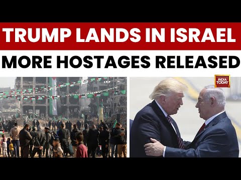 Trump in Israel as Hostages Freed in Historic accDeal After 738 Days | India Today