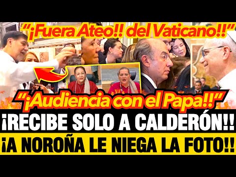 ¡SABADAZO de BROZO!! ¡BRUTAL PARODIA de TADDEI! NOROÑA CHOCA con CALDERÓN!! en ROMA y ANTE el PAPA!!