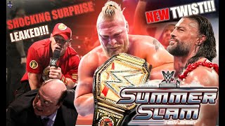 Huge🔥Roman reigns & Brock Lesnar SUMMERSLAM 2025 SPOILER LEAKED!!! Roman Losing??