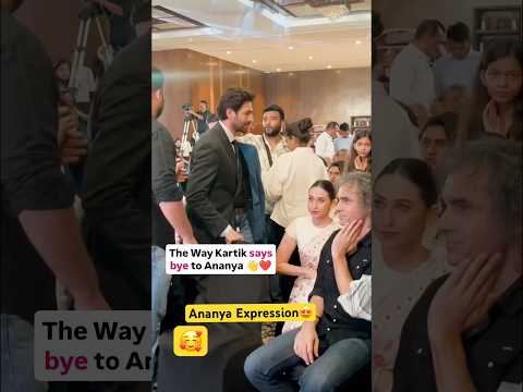 Kartik Aryan and Ananya Pandey 🥰🔥.