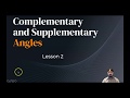 Complementary and Supplementary Angles Exploration