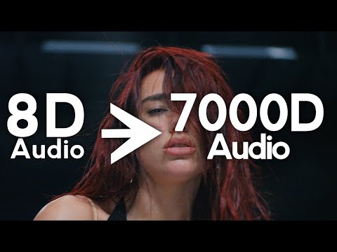 Dua Lipa - Houdini (7000D Audio |Not| 100D Audio)Use Headphones