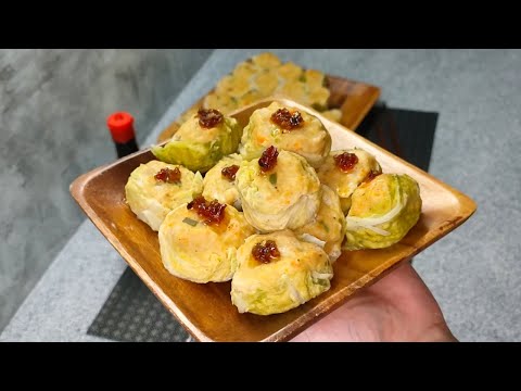 Chicken siomai cabbage / Healthy and delicious