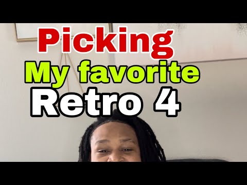 Picking my favorite Jordan 4 Retro 🤩🤩🤩