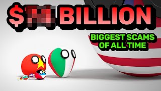 COUNTRIES SCALED BY SCAMS | Countryballs Animation