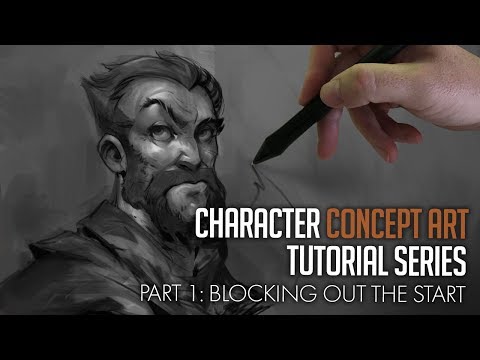 Character Concept Art Tutorial - New Series!