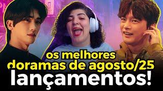 NOVOS DRAMAS COREANOS DE AGOSTO 2025 • MUITOS LANÇAMENTOS DORAMEIROS • DORAMA NEWS 83