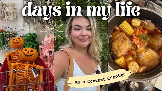 HALLOWEEN SHOPPING, DOMINICAN DINNER RECIPE + HAIR APPT | a few days in my life vlog