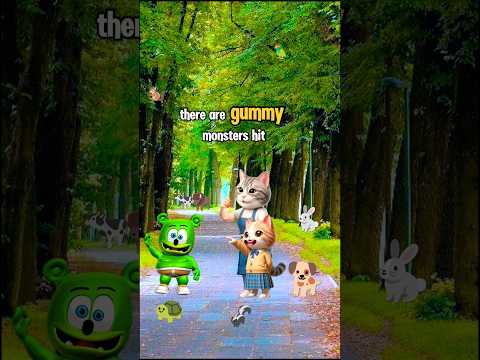 Mom, there's a gummy monster #cutecat #cartoon #animation #family #pov #ytshorts #cat #cute #funny
