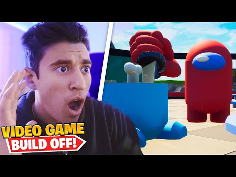 I gave 5 *FORTNITE BUILDERS* 1 Hour to Build me a VIDEO GAME...