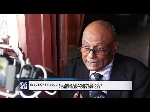 YouTube video thumbnail: Elections Results Could Be Known By Night Of September 2- Chief Elections Officer