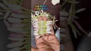 Jaaji Mallige... #garland #flowers #jaaji #jasmine #garlandmaking #pooja #garlands