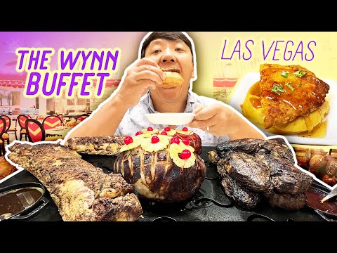 THE BUFFET at Wynn Las Vegas & NOBU CAESARS PALACE Room Service FOOD REVIEW!