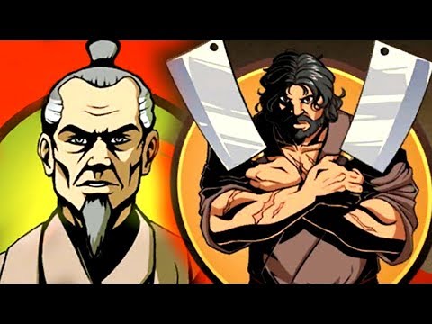 ЖИРНЫЙ МЯСНИК против СТАРИКА мультик для детей Shadow Fight 2 СПЕЦИАЛЬНОЕ ИЗДАНИЕ игра бой с тенью