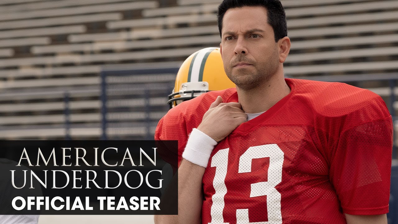 Exclusive Trailer for American Underdog with Kurt Warner & Zachary Levi