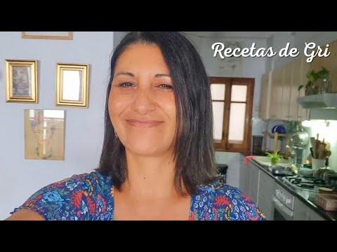 Cocinando, en casa de mi amiga, un Almuerzo Sin Carne, Sano y Ligero - Recetas de Gri