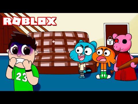 CREAN EL MAPA de la CASA de GUMBALL en PIGGY BUILD MODE !!