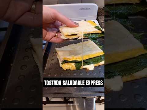 Tostado saludable y express #recetasrapidas