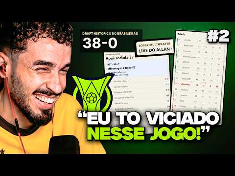 O PRIMEIRO BRASILEIRÃO NO 38-0 COM O CHAT E OS IDIOTAS! QUEM MONTOU O MELHOR TIME?