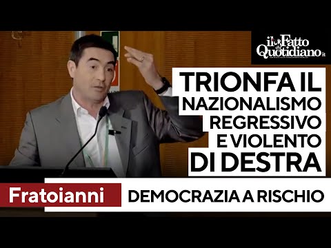 L'allarme di Fratoianni :"Democrazia a rischio col nazionalismo regressivo e violento di destra"